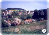 Podzimní pohled na Krecovice